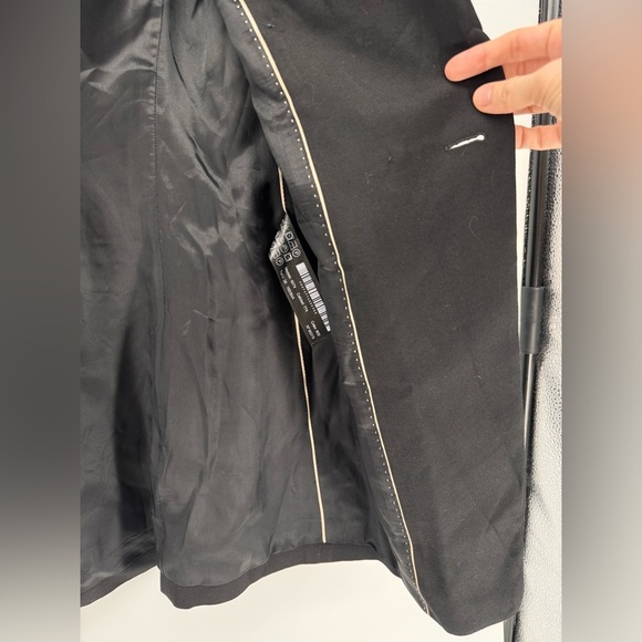 Massimo Dutti Black Blazer Portugal - Picture 8 of 12